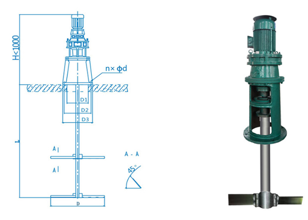 JBJ型桨式搅拌机